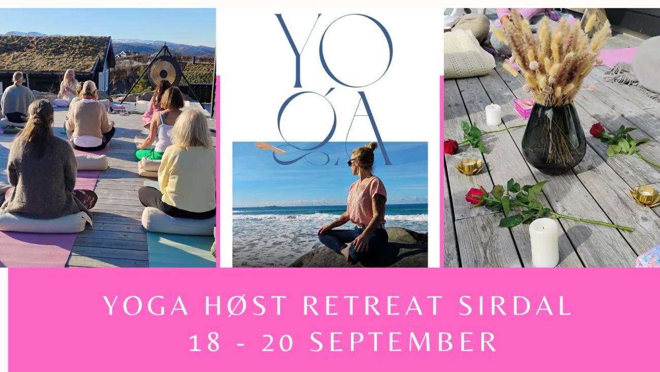 Yoga høst retreat Sirdal